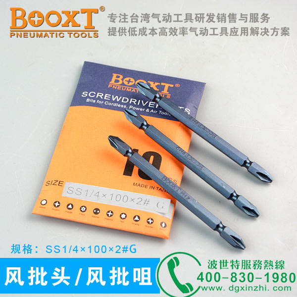 BOOXT SS1/4×100×2#G起子头